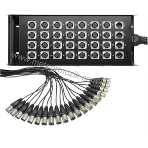 METEX 3230N Hazır Stagebox 32 Kanal 30mt (Neutrik+IVOX)