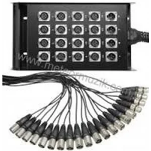METEX 2030N Hazır Stagebox 20 Kanal 30mt (Neutrik+IVOX)