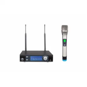 Kraftig U3301-E EL Tipi Kablosuz Mikrofon Seti, 300-metre mesafe