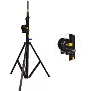 Arietta AR1201 Tripod Truss Lifti | Yüks:300cm Kapalı:182cm Yük Kapasitesi: 90kg Ağırlık:23kg