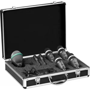 AKG DRUMSET CONCERT-1 SET Davul Mikrofon Seti 7 Parçalı Pro Set