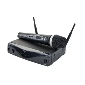 AKG WMS420 Vocal Kablosuz Mikrofon Seti, D5 Supercardioid, 8 Kanal