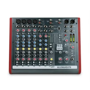 Allen & Heath ZED10FX 10 Kanal (4 Mono/2Stereo) Analog Deck Mikser Usb Ve Efekt