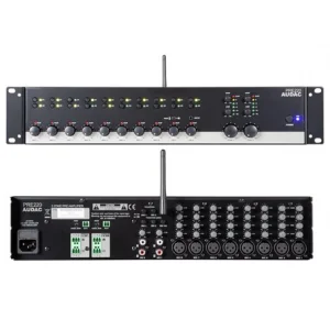 Audac PRE220 | 2-zone 10 Kanal Stereo Preamplifier Mixer | Bluetooth 4.2