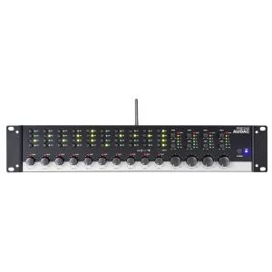 Audac PRE240 | 4-zone 10 Kanal Stereo Preamplifier Mixer | Bluetooth 4.2