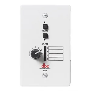 DBX ZC-8 AB Wall Mounted kanal Selector and Volume Controller