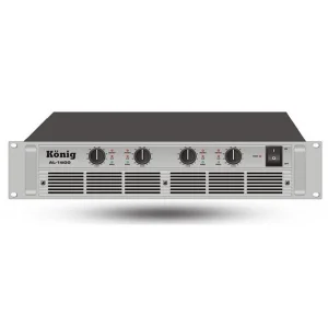 König AL-1600/S Quad 4x300W 4-ohm Power Amfi