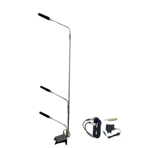 Machtig KG3414 3 Mikrofonlu Zemin Mikrofonu 35/80/140 cm ayarlı