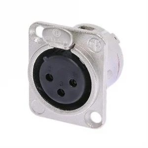 Neutrik NC3FD-L-1 3 Pin XLR Şase Tipi Dişi Konnektor