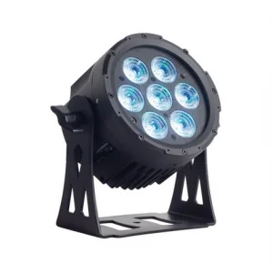 SSP SLIM PAR7 7x12W Led PAR Sahne Spotu IP20 RGBWAUV 6in1