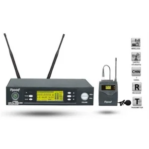 ROOF R-1150/S YAKA Tek Yaka Kablosuz Mikrofon Seti 733mhz