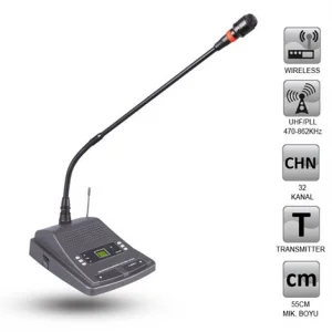 ROOF R-621 Masa üstü Transmitter Mikrofon