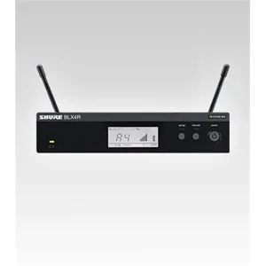 SHURE Blx4Re Kablosuz Setler İçin Rack Tipi Tek Kanal Alıcı Ünite, Blx Serisi