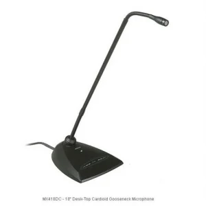 SHURE MX418 D/C Desktop Goosenecek Microphone 45 cm