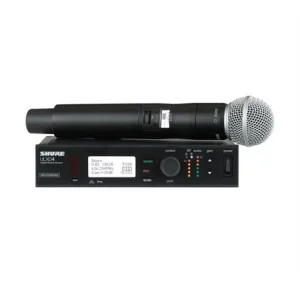 SHURE ULXD24E/SM58 EL Tipi Kablosuz Mikrofon Seti