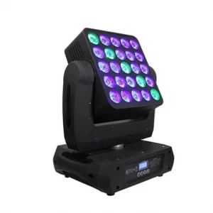 Sidera SDR-398 25x12W Matrix Led Moving Head Wash Beam + Effect + Pixel