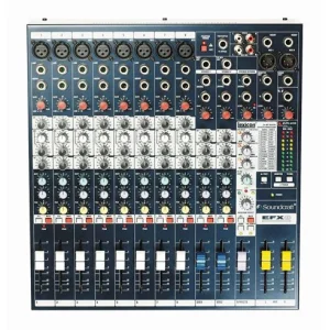 Soundcraft EFX8   12 Kanal Mixer, 8 Mono 2 Stereo