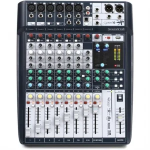 Soundcraft Signature-10 Kanal Mixer, Usb, Efekt