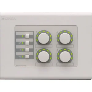 Yamaha DCP4V4S-EU Mtx Serisi İçin 4 Volume + 4 Switch Duvara Kontrol Paneli