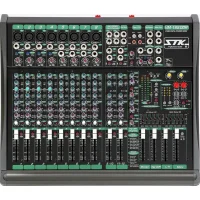 STK Pro VM-16SDDR Power-Mixer 16 Kanal, 2X450W, Çift Efekt, Sub Out