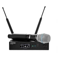 SHURE QLXD24E/B87A Beta El Tipi Kablosuz Mikrofon Seti Supercardioid Capsül