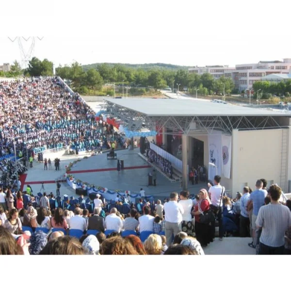 DEU Üniversitesi Tınaztepe Amfi Tiyatro Konser Alanı Ses ışık sistemi