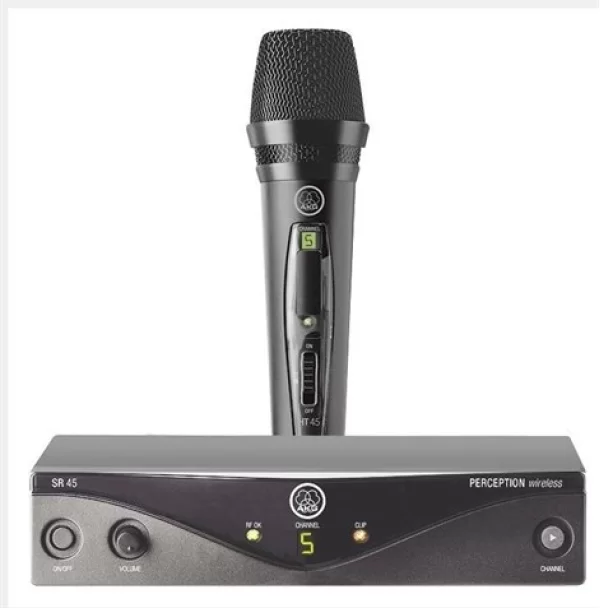 AKG WMS45 VOCAL SET El Tipi Kablosuz Mikrofon Seti
