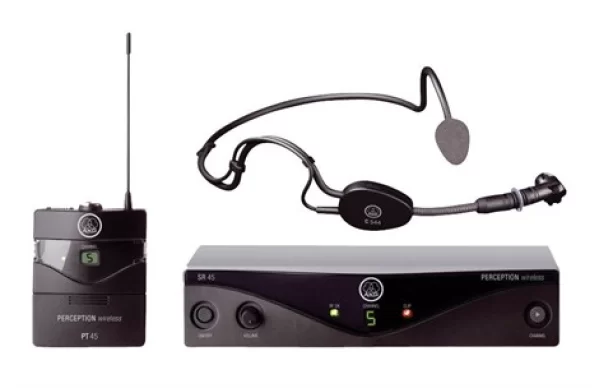 AKG WMS45 SPORTS Headset Kablosuz Mikrofon Seti