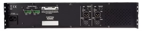 Audac CAP224 Power Amplifier 2x240W/100V