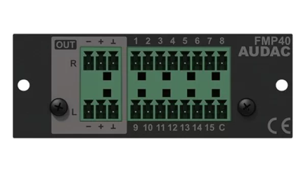 Audac FMP40 SourceCon™ voice file media player module