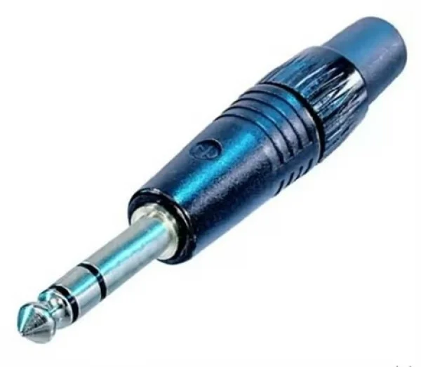 Neutrik NP3X-BAG Stereo 6.3 mm. Çivi Jack Siyah