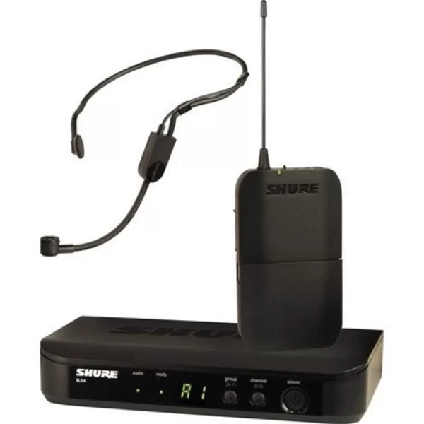 SHURE BLX14E/P31 Tekli Headset Kablosuz Mikrofon Seti, Cardioid