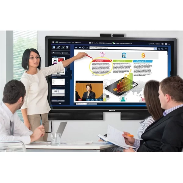 Infocus Mondopad Touch Screen Monitor, Presentation And Video Conference