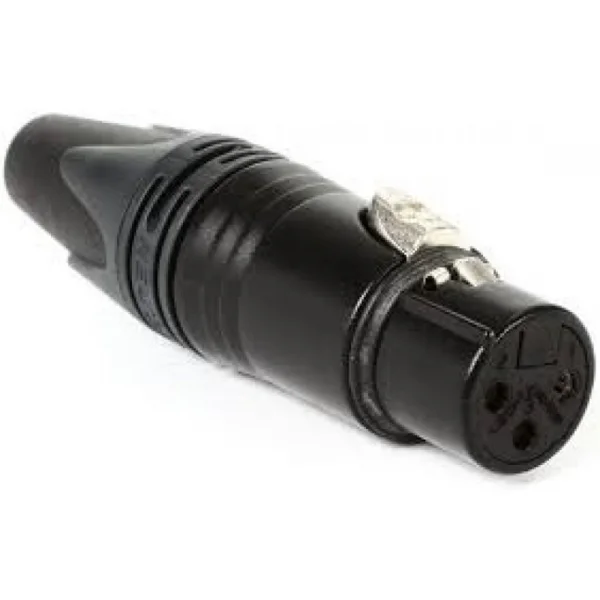 Neutrik NC3FXX-BAG XLR 3 Pin Dişi Konnektör Silver Contact