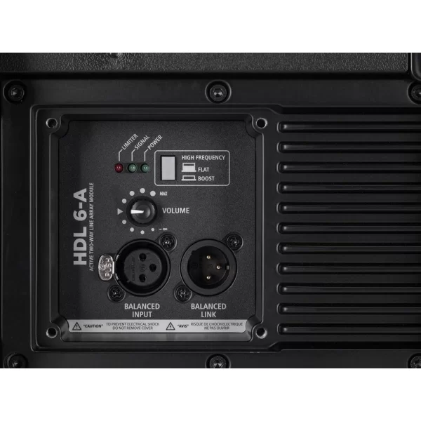 RCF HDL 6-A 2x6 Aktif Line Array Module, 1400W