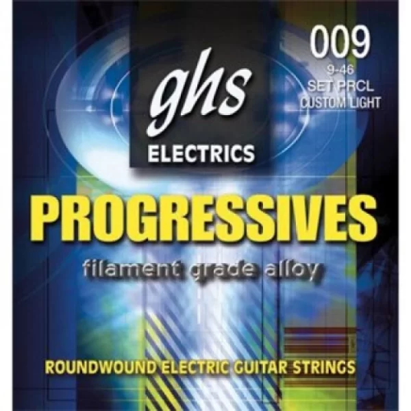 GHS 009 9-46 Set Prcl Custom iıght Elektro Gitar Teli