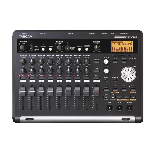 Tascam DP-03SD 8-track Digital PortaStudio, SD-Card Recording