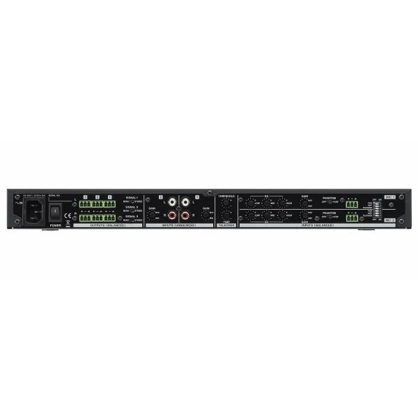 Tascam MZ-123BT Compact Multi-Zone Audio Mixer with Bluetooth, 19, 1U