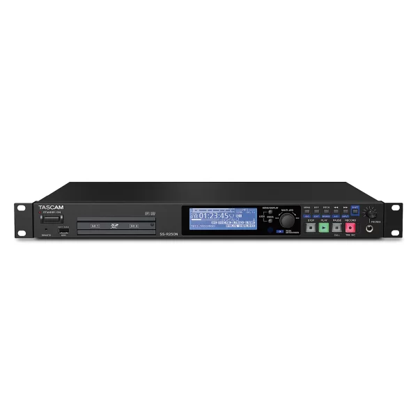 Tascam SS-R250N Networkable Solid-State/CD Audio Recorder