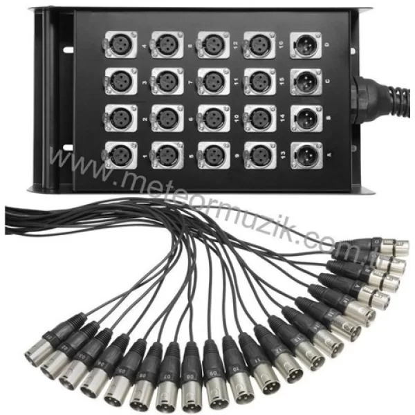2010N Hazır Stagebox 20 Kanal 10mt(Neutrik+IVOX)