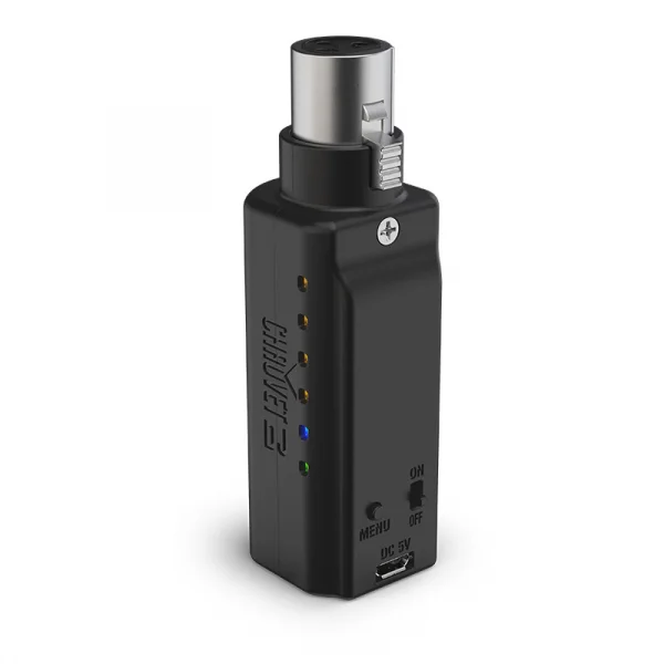 Chauvet D-Fi XLR RX Battery-powered wireless D-Fi receiver