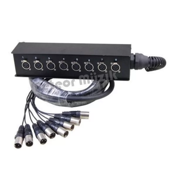 0820S Hazır Stagebox 8 Kanal 20mt (Losen+IVOX)