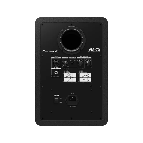 Pioneer VM-70 Monitör Hoparlörü, 6.5 Siyah ( TEK Fiyatıdır )