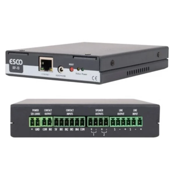 Enorm RP10 IP Anons 1-Zone Client TCP/IP Ethernet, 2x30W Amp.24VDC