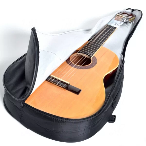 Gitar Kılıfı - Siyah Su Geçirmez, Fermuarlı, Büyük Boy