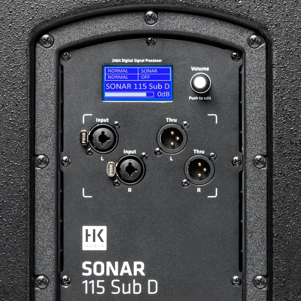 HK Audio SONAR115 SUB-D 15 DSP Aktif Subwoofer 1500W Bluetooth 128-dB