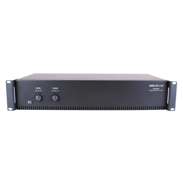 Mikafon DP1000 Power Amp 2x500W/100V | Manageable Network IP