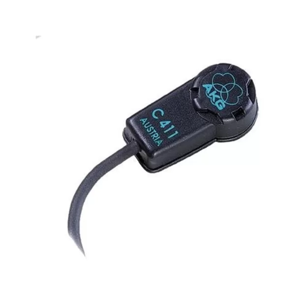 AKG C411-L Kablosuz sistemler için Yapıştırma Piezo Mikrofon, mini XLR
