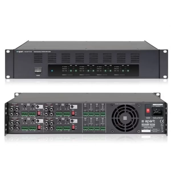 Apart Revamp 8250 8x250W/4-ohm 8 kanal D-Class Amfi