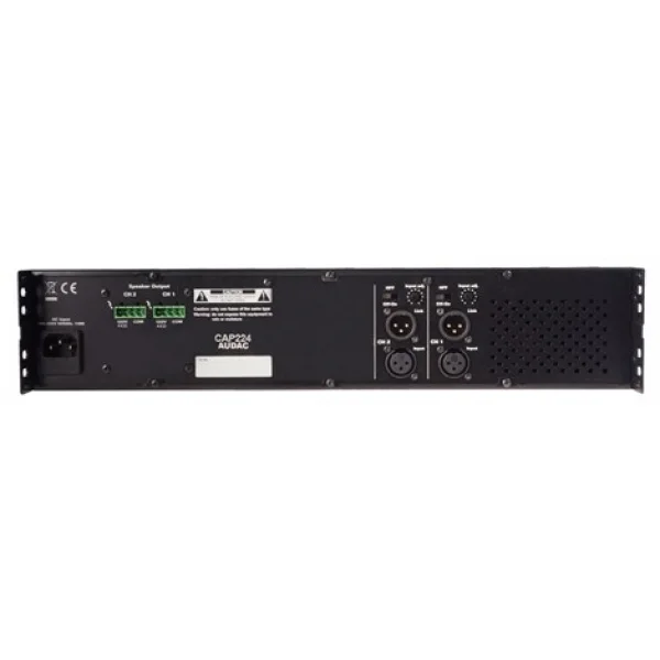 Audac CAP224 Power Amplifier 2x240W/100V